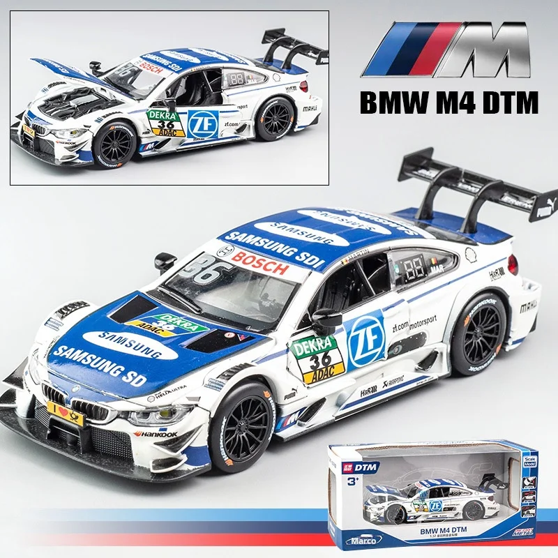 BMW M4 1:32 Scale Die-Cast Model with Lights 1 BMW M4 1:32 Scale Die-Cast Model with Lights