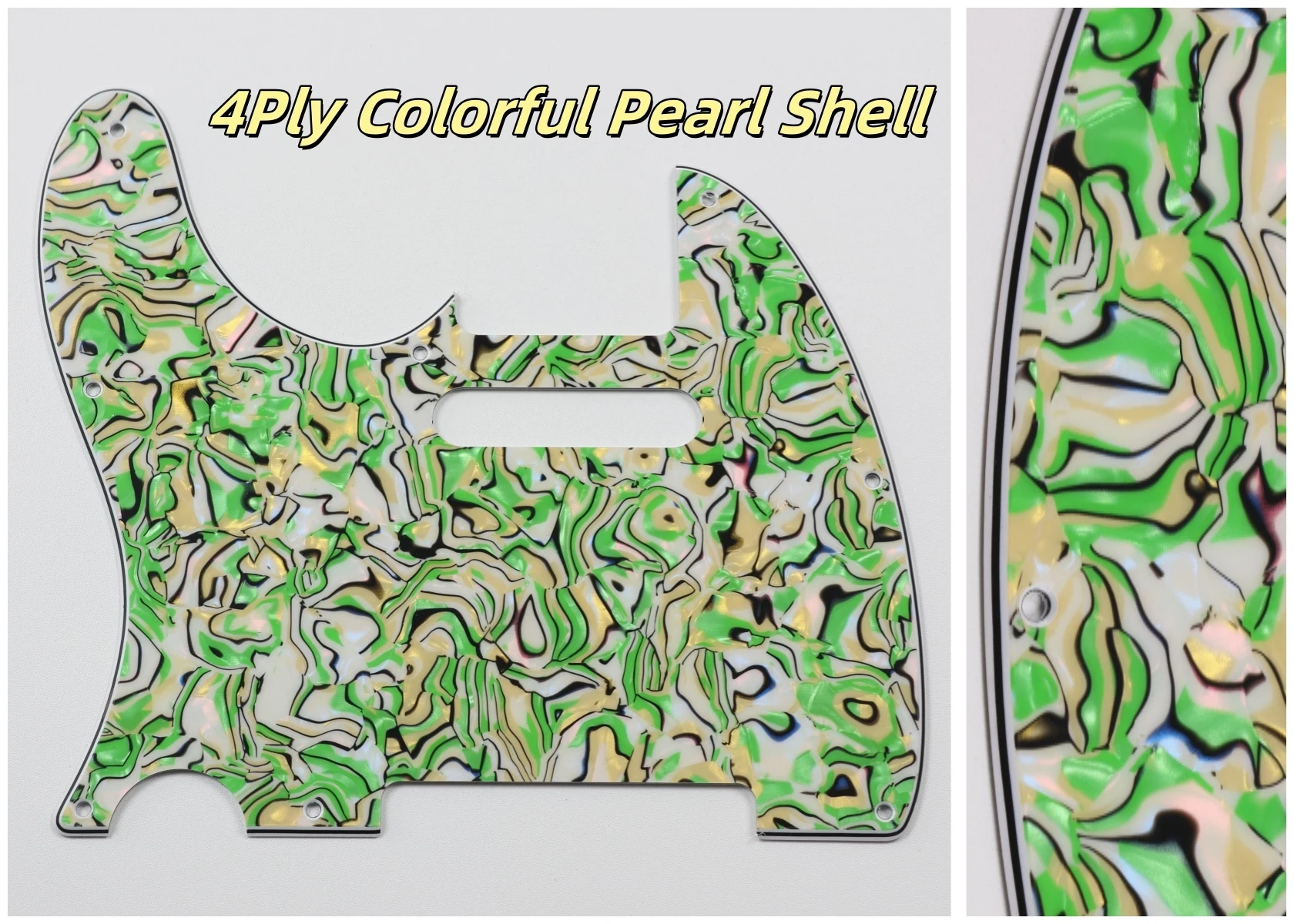 Left-Handed Telecaster Pickguard 3-Ply/4-Ply Options 33 Left-Handed Telecaster Pickguard 3-Ply/4-Ply Options - Image 33