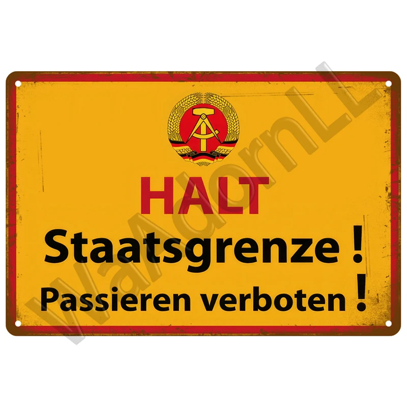 Vintage Metal Sign 20 x 30 cm Customizable 29 Vintage Metal Sign 20 x 30 cm Customizable - Image 29