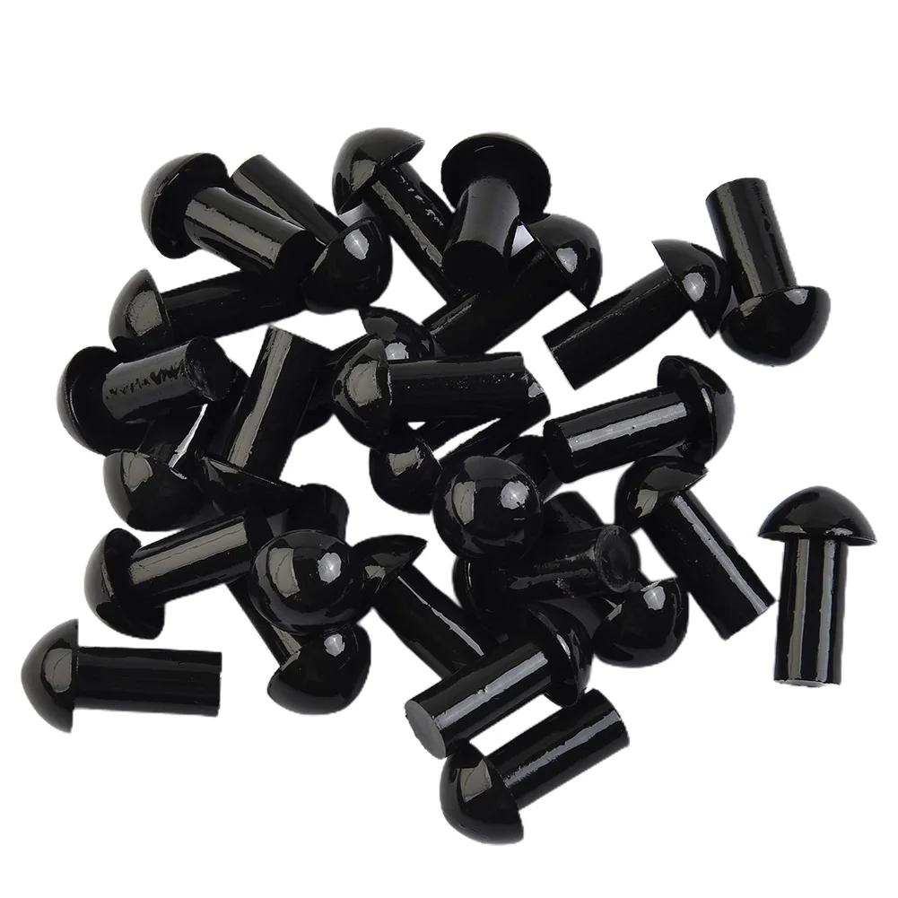 Black Rubber Mushroom Tire Repair Plugs Set 2 Black Rubber Mushroom Tire Repair Plugs Set - Image 2