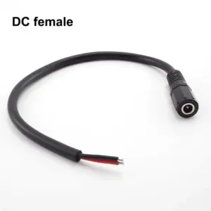 Power Supply Extension Cables Set 18cm for LED and CCTV 15 S6275156ee7b64e6fba58f294b5e32fb7s