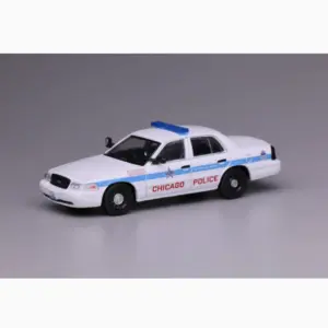 1:64 Scale Alloy Police Car Model for Collectors 10 S62a8a43d8d864523a17697308afb3ef12