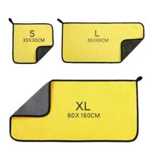 Bright Yellow Microfiber Car Wash Towel 60x160cm 10 S62cf487b708a4cd1aaf8ba8b0bfce34bD