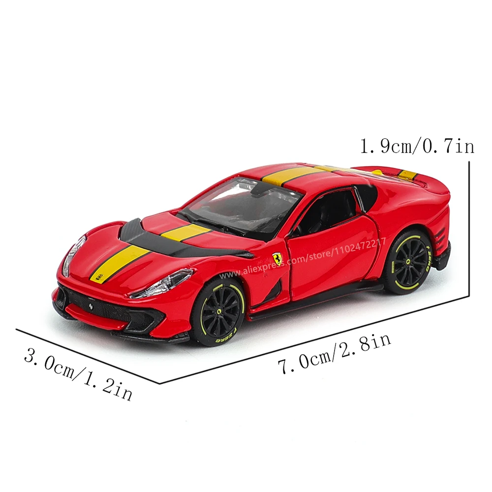 Ferrari E812 COMPETIZIONE 1:64 Diecast Model 5 Ferrari E812 COMPETIZIONE 1:64 Diecast Model - Image 5