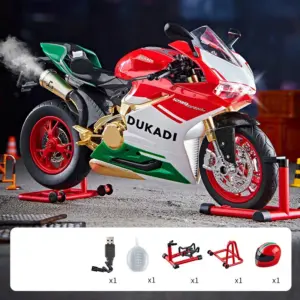 1:9 Scale Diecast Racing Motorcycle Model 14 S6322844109e84e549439193f150b2eadn