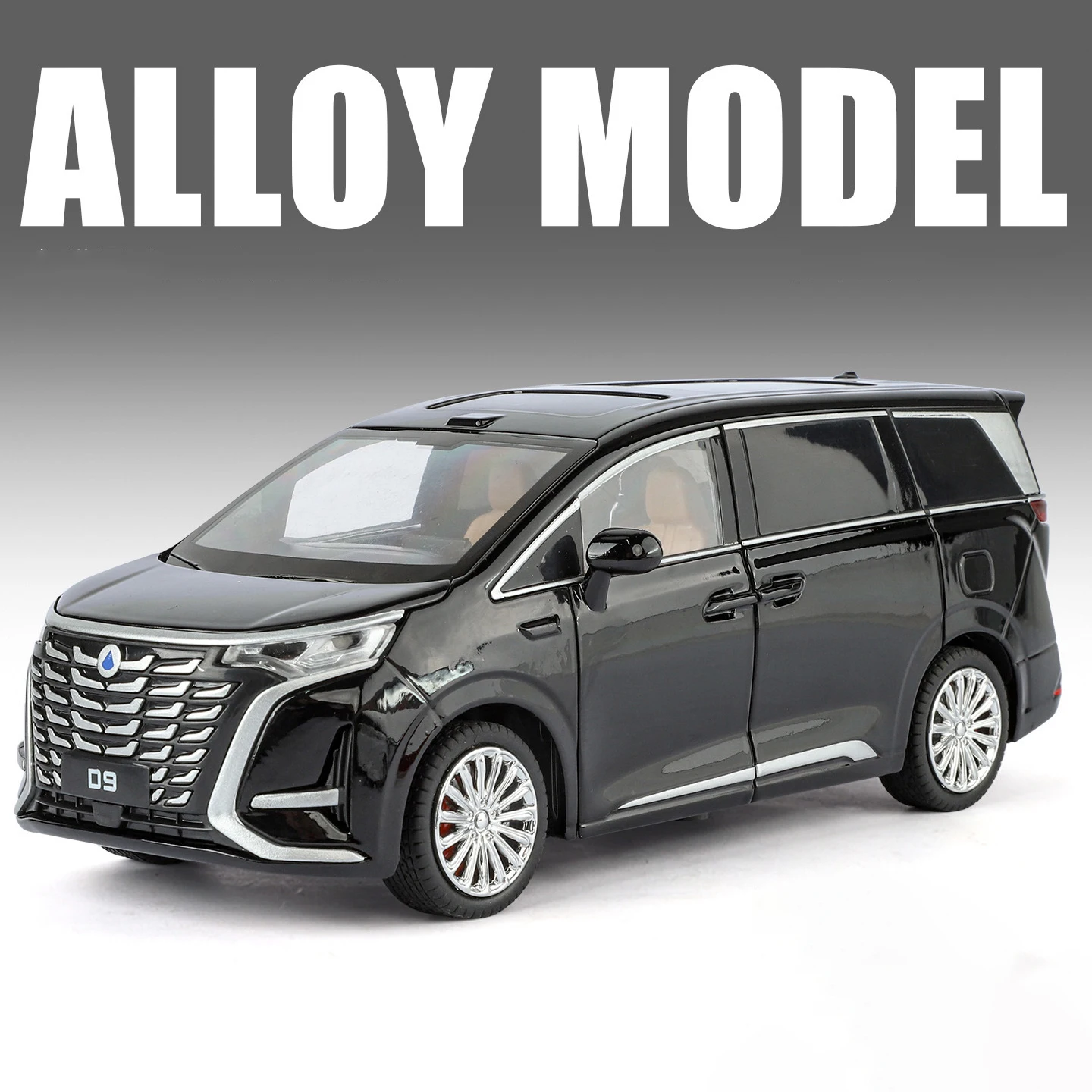 Denza D9 MPV 1:24 Diecast Model Replica 4 Denza D9 MPV 1:24 Diecast Model Replica - Image 4