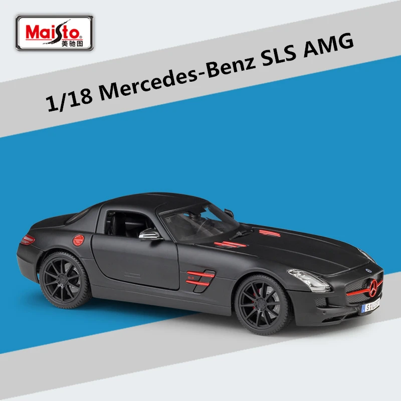Mercedes-Benz SLS AMG 1:18 Diecast Model 7 Mercedes-Benz SLS AMG 1:18 Diecast Model - Image 7