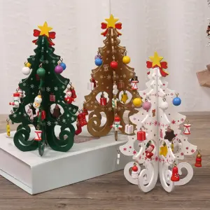 DIY Wooden Christmas Tree Decor Set 10 S6389f5dcb6894c2e9711eaea11caa02cY