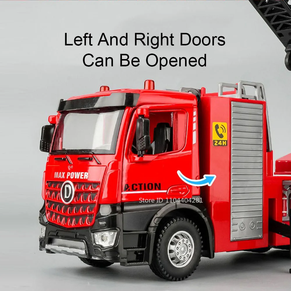 Detailed 1:32 Scale Fire Truck Toy Set 6 Detailed 1:32 Scale Fire Truck Toy Set - Image 6