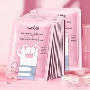 Pink Nourishing Hand Mask Pack (10 Pairs)