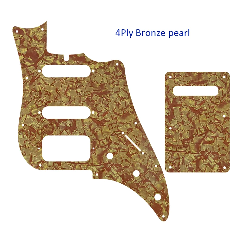 Mexico Jaguar Blacktop PAF Humbucker Pickguard 14 Mexico Jaguar Blacktop PAF Humbucker Pickguard - Image 14