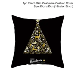 Luxurious 45x45cm Christmas Cushion Cover 41 S6438dd579b7d491984fc498298891940z