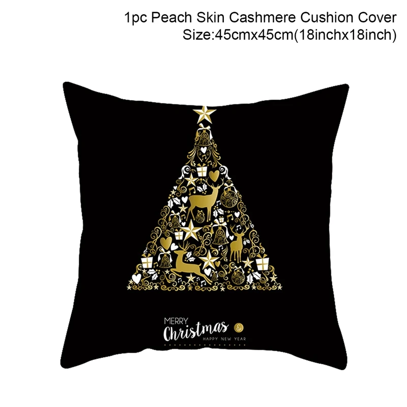 Luxurious 45x45cm Christmas Cushion Cover 21 Luxurious 45x45cm Christmas Cushion Cover - Image 21