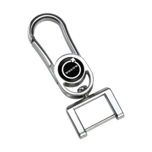 Premium Silver Logo Metal Keychain for Vehicles 17 S646596600c394459a537a43f607de481Q