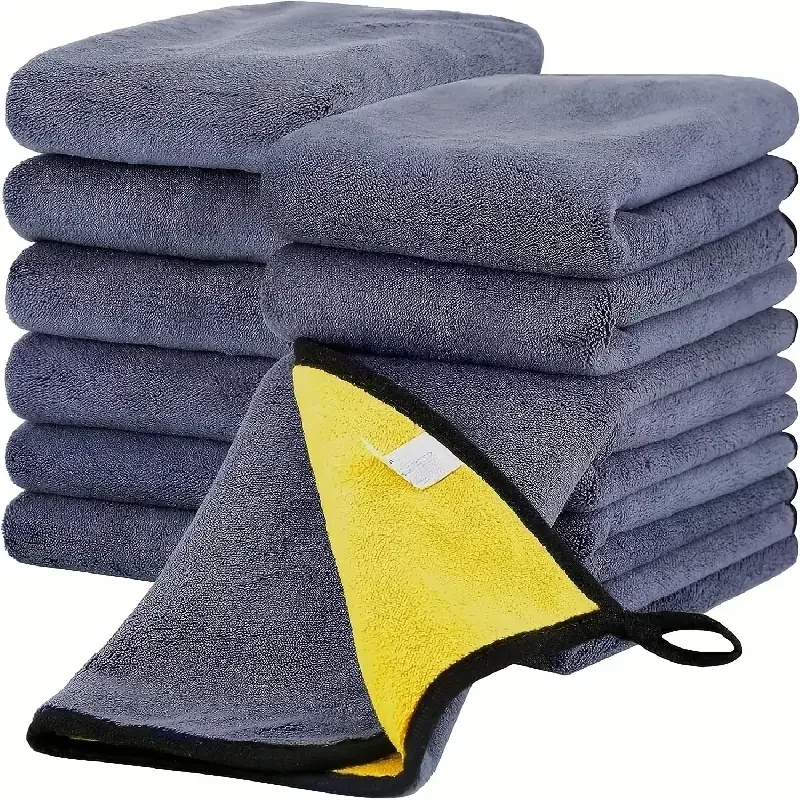 Double-Sided Microfiber Car Towels Set (3 Sizes) 2 Double-Sided Microfiber Car Towels Set (3 Sizes) - Image 2