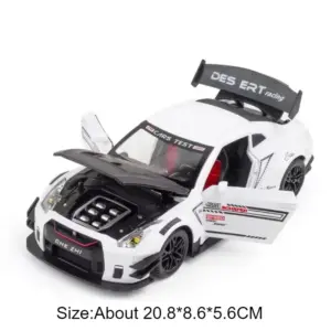 GTR R34 Miniature Diecast Model Car 17 S64feb6ba883849d89c14773b348d42519