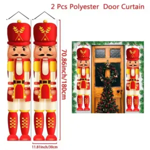 Festive Christmas Door Banner Set for 2024 43 S65150cd02c954e44a13ca65b01ae7c05g