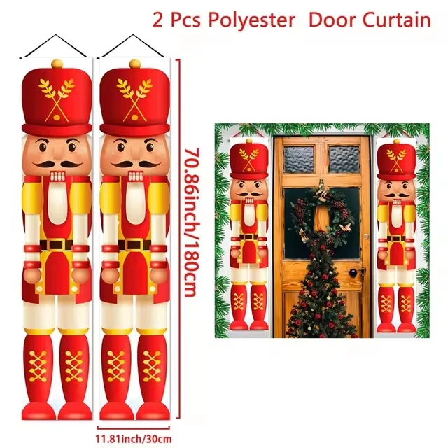 Festive Christmas Door Banner Set for 2024 17 Festive Christmas Door Banner Set for 2024 - Image 17