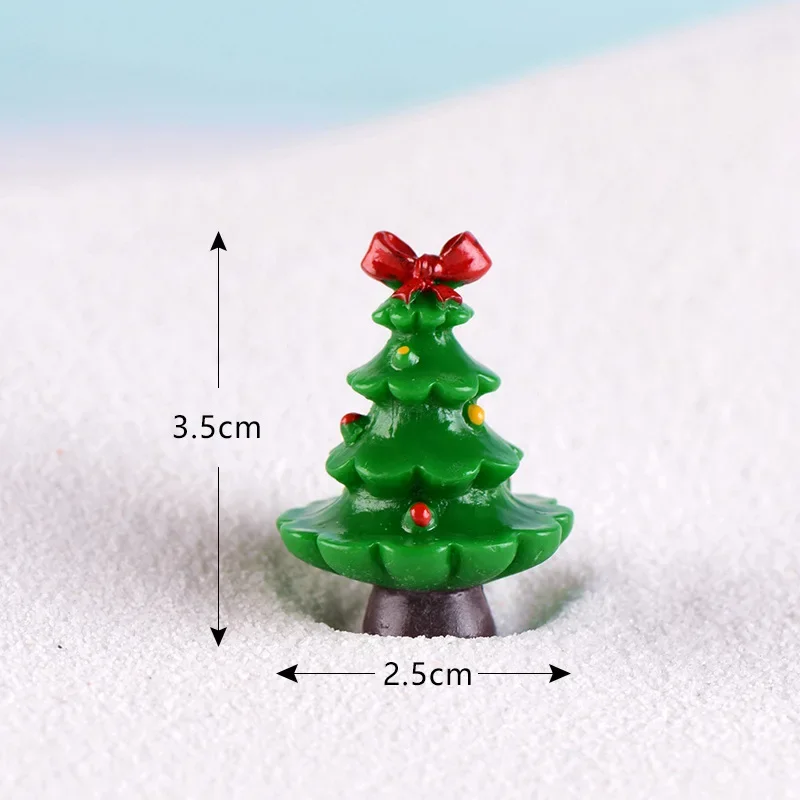 Miniature Christmas Tree Ornament Set for Festive Decor 7 Miniature Christmas Tree Ornament Set for Festive Decor - Image 7