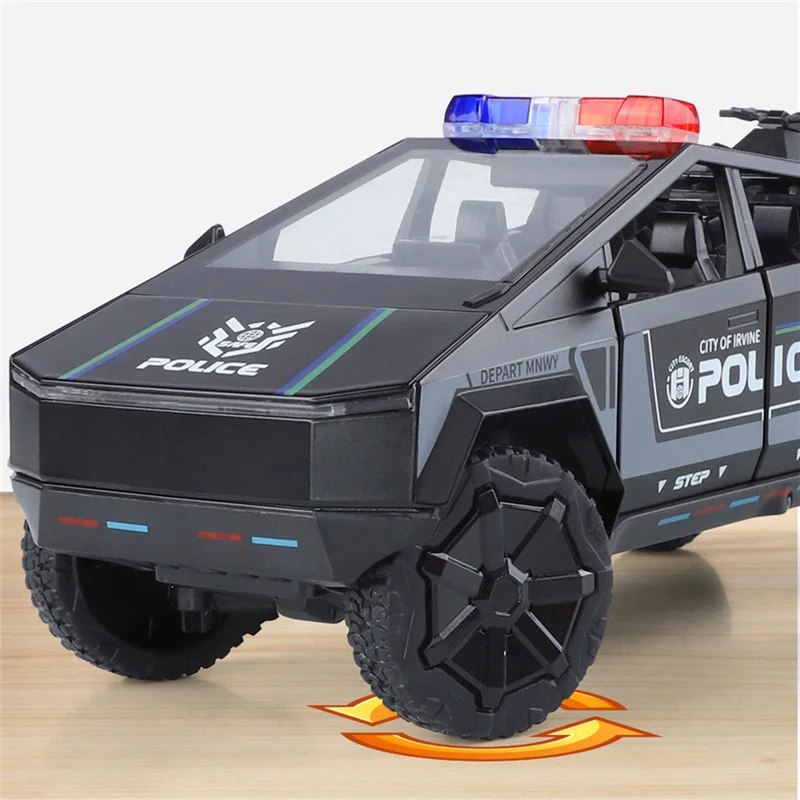 1:24 TESL Cyber truck diecast model 6 1:24 TESL Cyber truck diecast model - Image 6