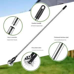 Adjustable Manual Lawn Edger for Gardens 9 S6561a415bfcc479f921cd63fccb5c4cdV