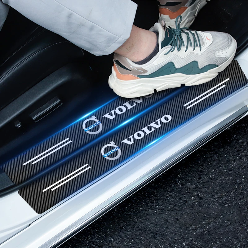 Volvo Model-Specific Door Sill Protectors Set 5 Volvo Model-Specific Door Sill Protectors Set - Image 5
