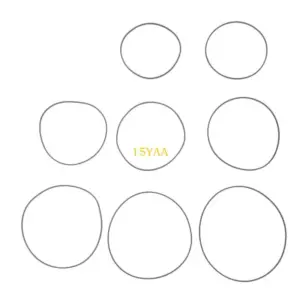 Vintage Recorder Rubber Drive Belt 105-150mm 14 S65bb803b471d4f9fb8c63055223a26f1t