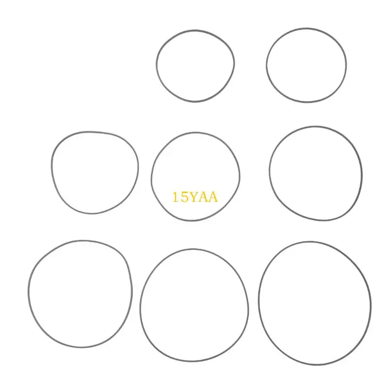 Vintage Recorder Rubber Drive Belt 105-150mm 5 Vintage Recorder Rubber Drive Belt 105-150mm - Image 5