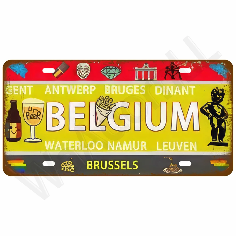 Retro Metal Sign Wall Art 15 x 30 cm 19 Retro Metal Sign Wall Art 15 x 30 cm - Image 19