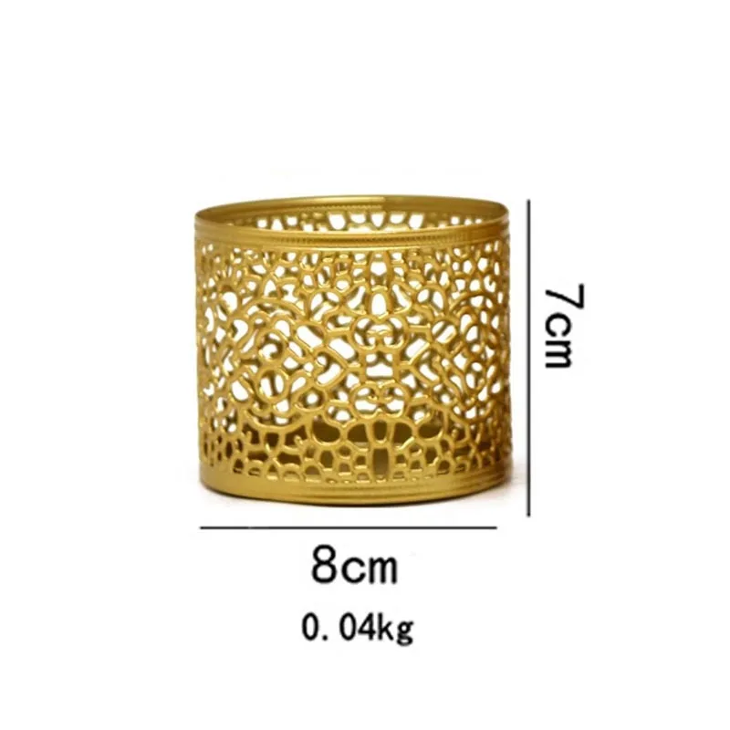 Vintage Gold Nordic Candle Holder 9 Vintage Gold Nordic Candle Holder - Image 9