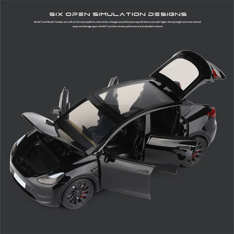 1:24 Tesla Model Y Diecast Miniature 5 1:24 Tesla Model Y Diecast Miniature - Image 5