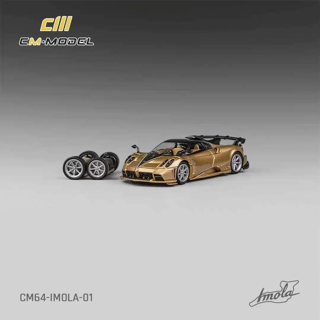 Pagani Imola 1:64 Diecast Model in Black-Orange 8 Pagani Imola 1:64 Diecast Model in Black-Orange - Image 8