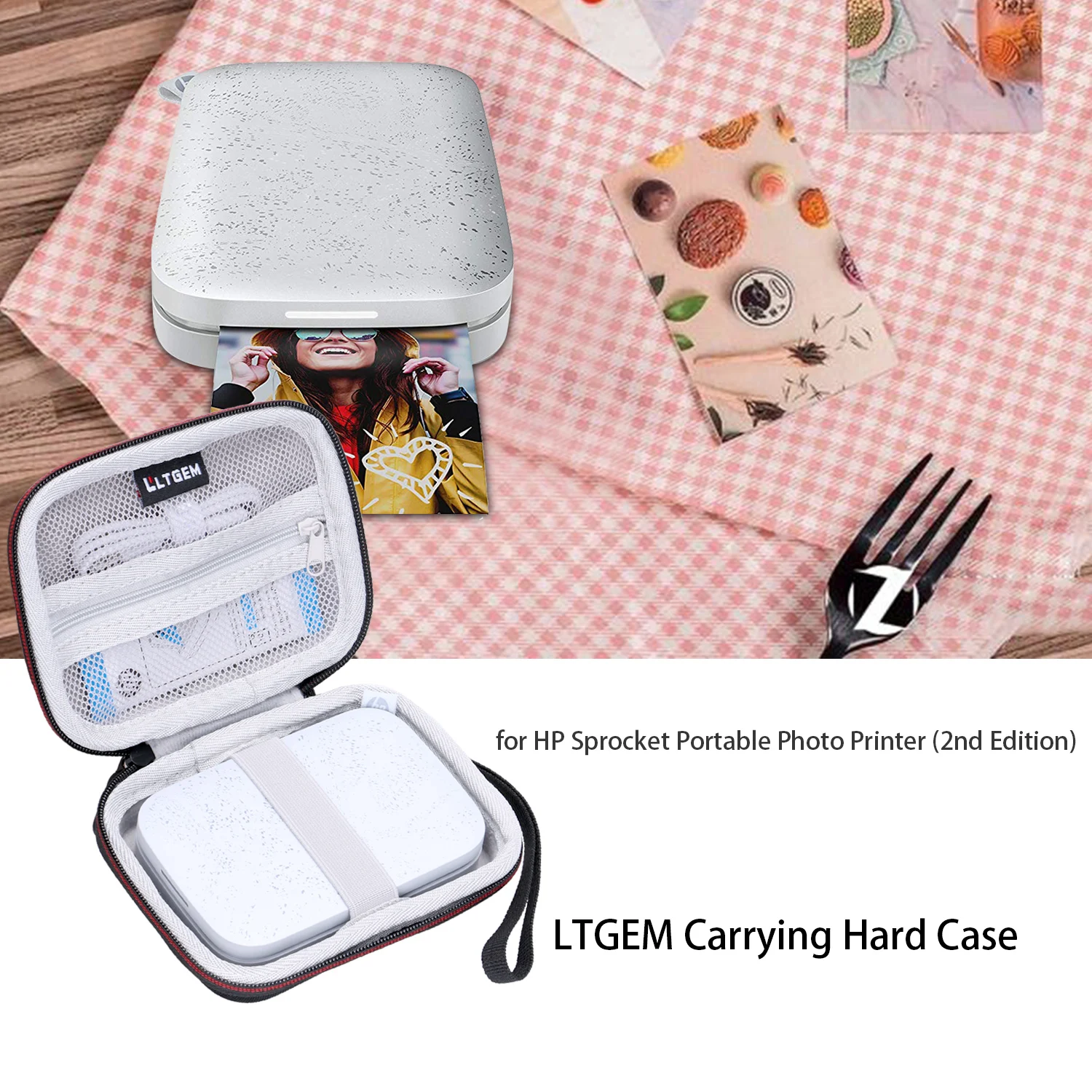 Durable EVA Case for HP Sprocket 2nd Edition 4 Durable EVA Case for HP Sprocket 2nd Edition - Image 4