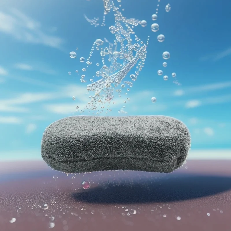 Ultra Microfiber Car Wash Sponge Block 23cm 3 Ultra Microfiber Car Wash Sponge Block 23cm - Image 3