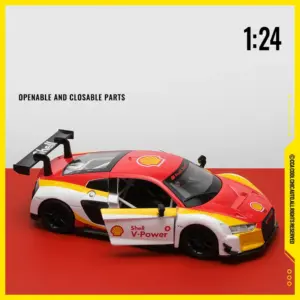 Detailed 1:24 Scale BMW M4 GT3 & Audi R8 Diecast Model 13 S66413d71bb524e45bc816408b4f78506J