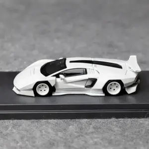 White 1/64 Countach V Diecast Alloy Model 11 S666c0dd9b3d6469b891917abfc1fe66aa