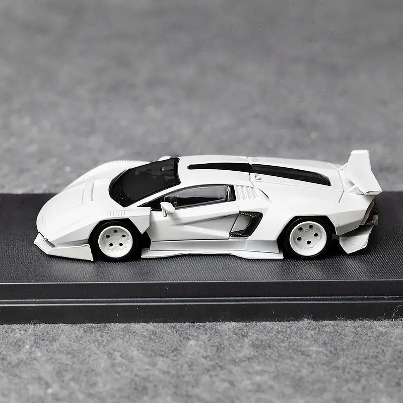 White 1/64 Countach V Diecast Alloy Model 5 White 1/64 Countach V Diecast Alloy Model - Image 5