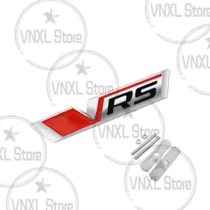 Skoda VRS Grille Emblem 3D Metal Badge 17 S66a29300f0e54af192bbcfd03b14a62fN