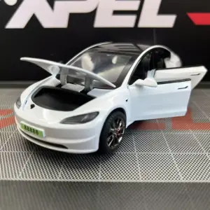 White 1:32 Scale Diecast Tesla Model 3 11 S66c3fc63b2de4ef78b322e47159aeab01