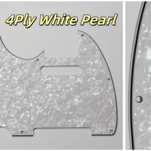 Left-Handed Telecaster Pickguard 3-Ply/4-Ply Options 61 S671bee33573044f197b94ec40931cc69h