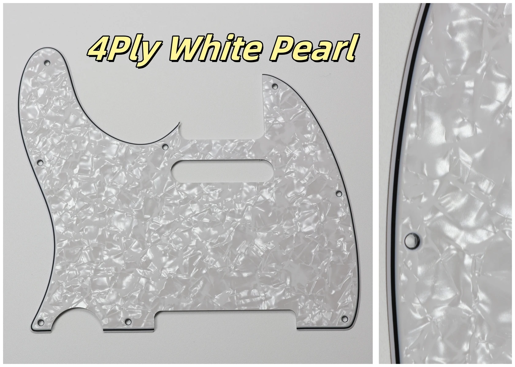 Left-Handed Telecaster Pickguard 3-Ply/4-Ply Options 26 Left-Handed Telecaster Pickguard 3-Ply/4-Ply Options - Image 26