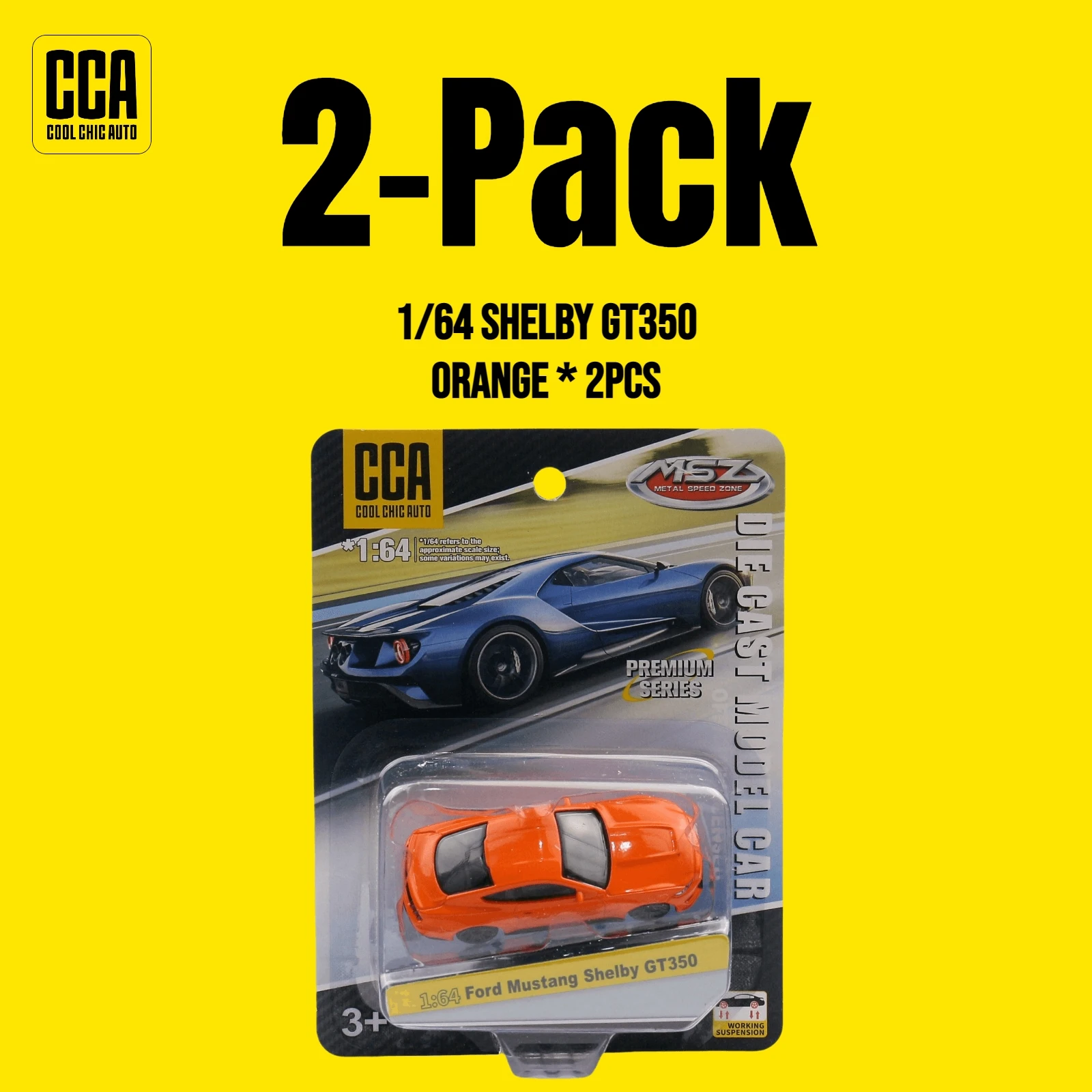 Ford Shelby GT350 1:64 Scale Diecast Miniature 8 Ford Shelby GT350 1:64 Scale Diecast Miniature - Image 8