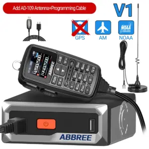 ABBREE AR-7600 Dual-Band Mini Mobile Radio 18 S67f2f47b3a3540c9b941e63538b6e209g 2