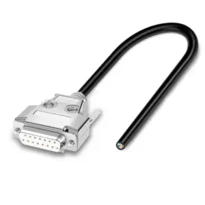 Black RS232 Connector Cable 0.5m-20m 19 S680be7b44d9e416682e198b81953d2eff