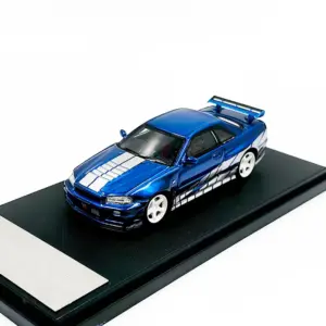 Vibrant Nissan Skyline R34 Nismo 1/64 Model 7 S6810f896afba4ffb896227a1cc05ab69H