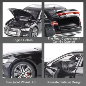 Audi A6L 1/32 Diecast Model Car in Four Colors 15 S68479ee31a0945098ee37fb3437f6bfeS