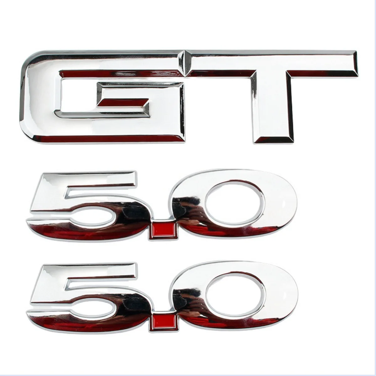 GT 5.0 Metal Badge Set for Cars 9 GT 5.0 Metal Badge Set for Cars - Image 9