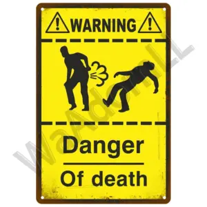 Customizable Metal Safety Sign Plaque 20 x 30 cm 68 S68c739fca4ed4380a0c4e00faa55499bG 2