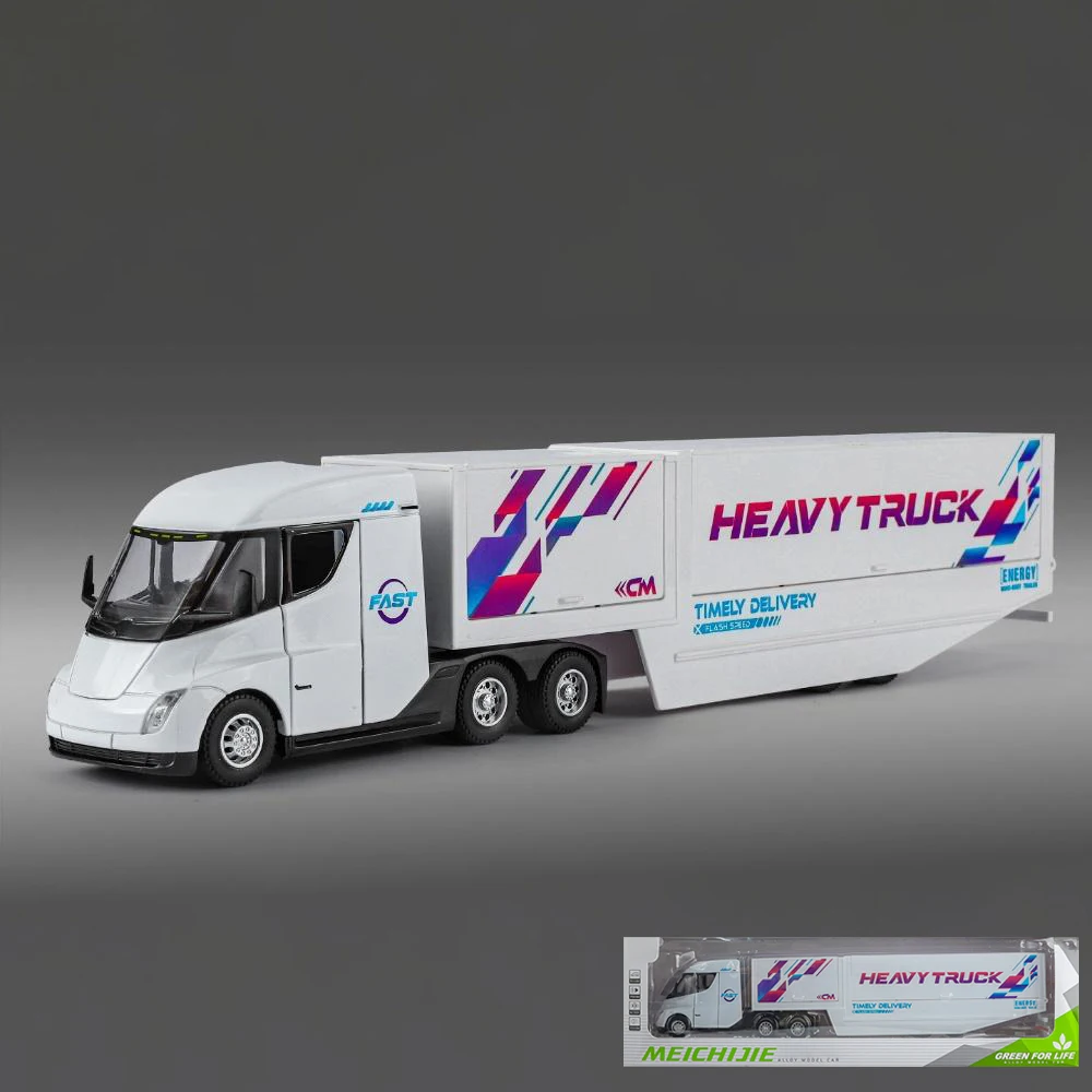 1:32 Scale Diecast Semi-Truck Model 8 1:32 Scale Diecast Semi-Truck Model - Image 8