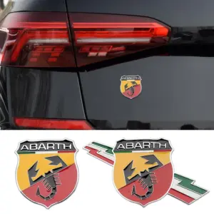 Abarth Car Badge Emblem for Fiat Models